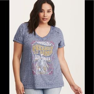 Torrid graphic v-neck tee